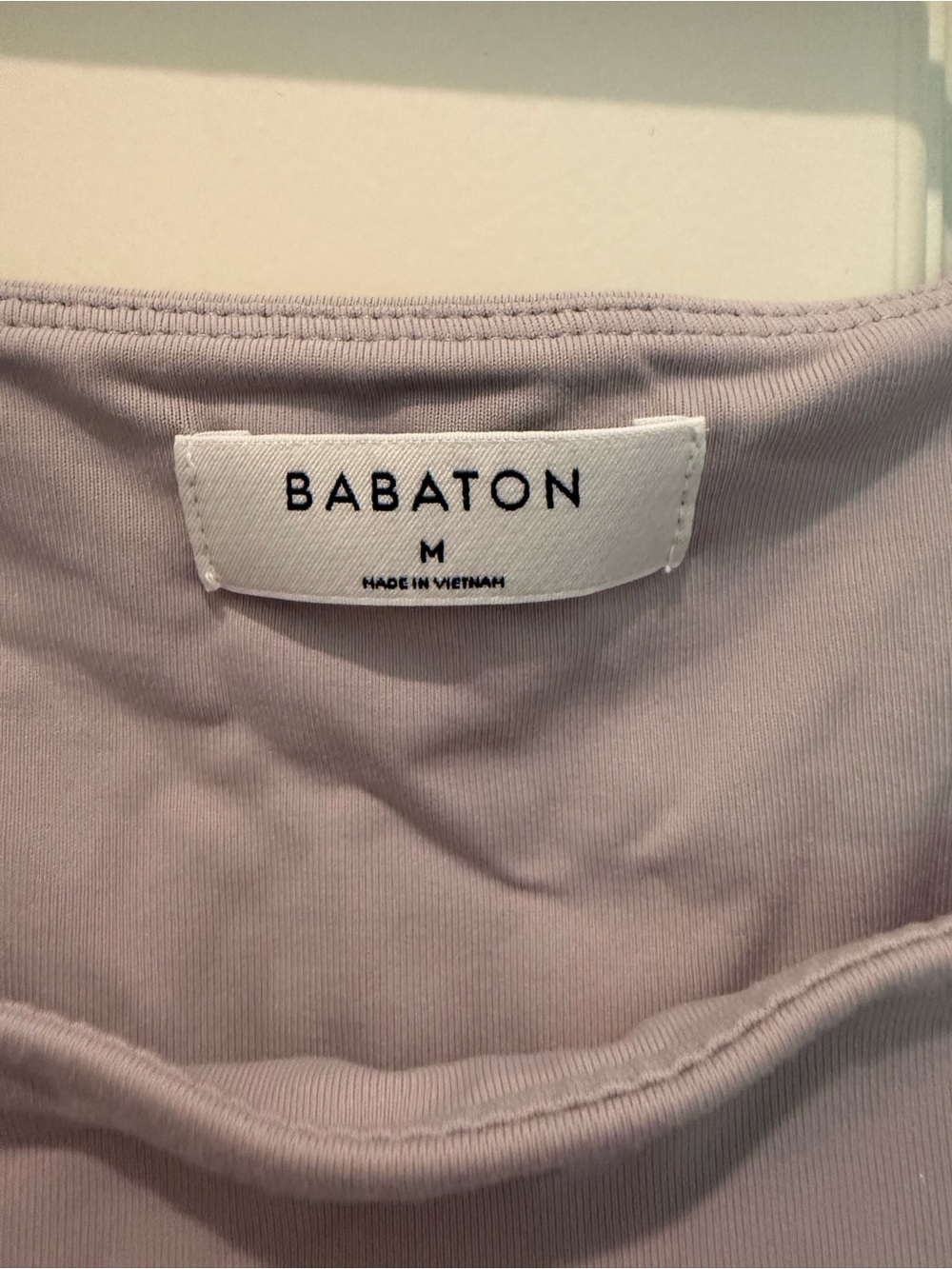 Babaton Lilac Scoop Neck Bodysuit